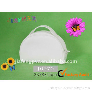 White Color PU Cosmetic Bag